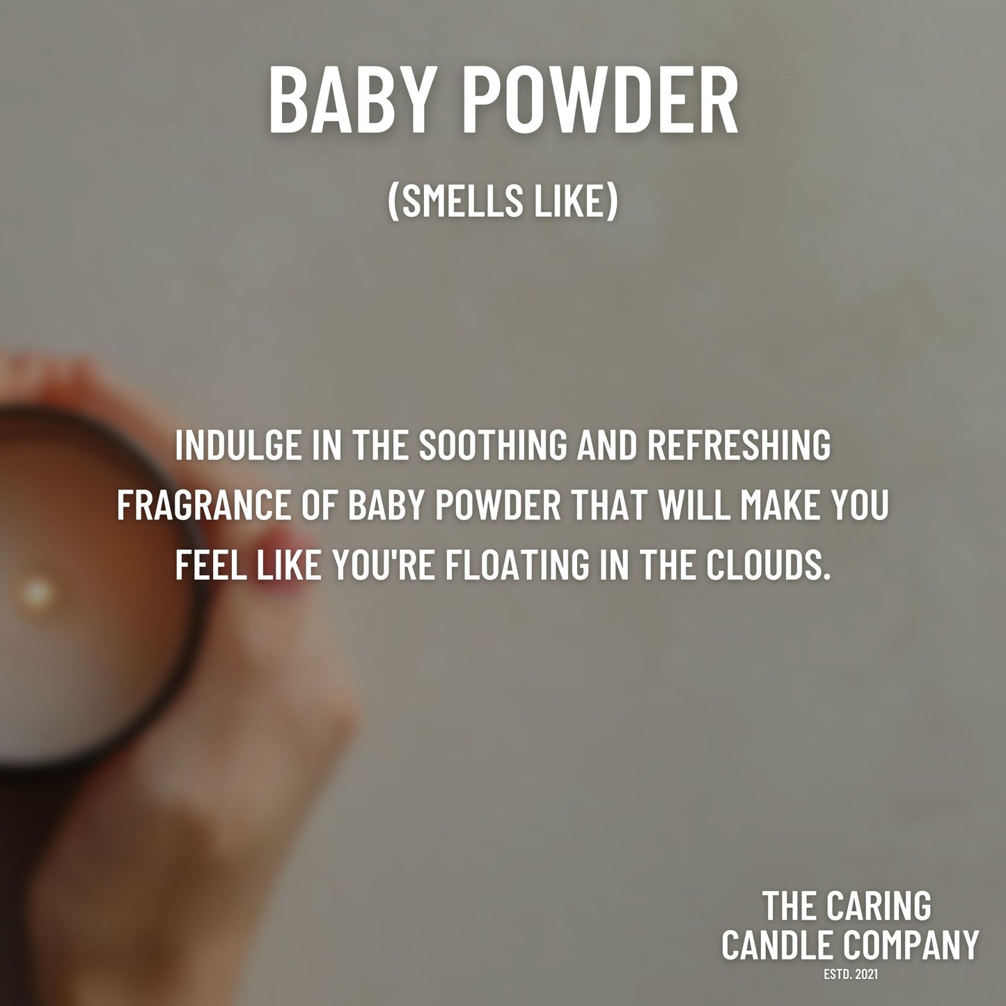 Baby Powder - The Caring Candle Company