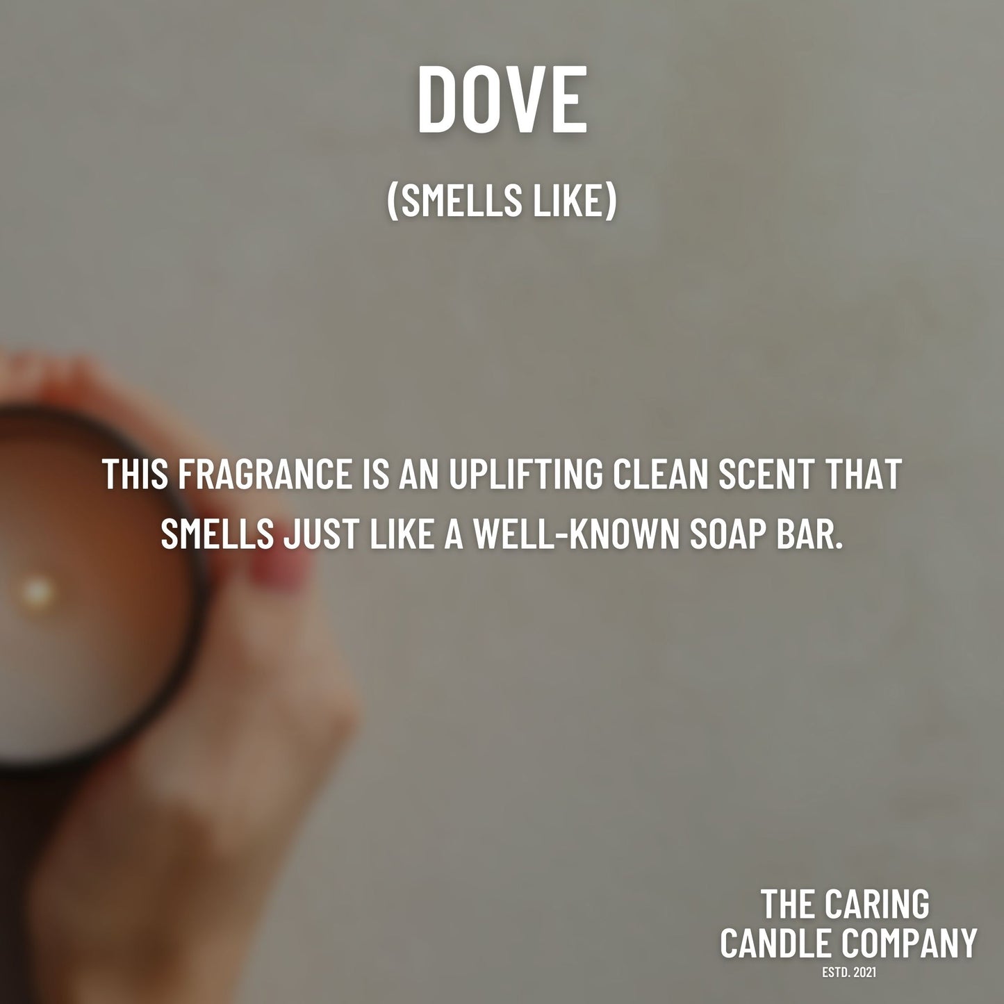 Dove - The Caring Candle Company