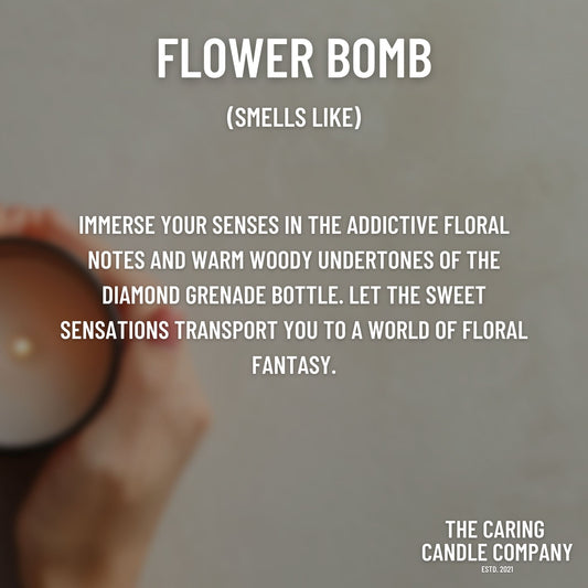 Flower Bomb - The Caring Candle Company