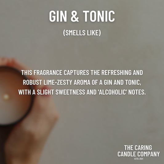 Gin & Tonic - The Caring Candle Company