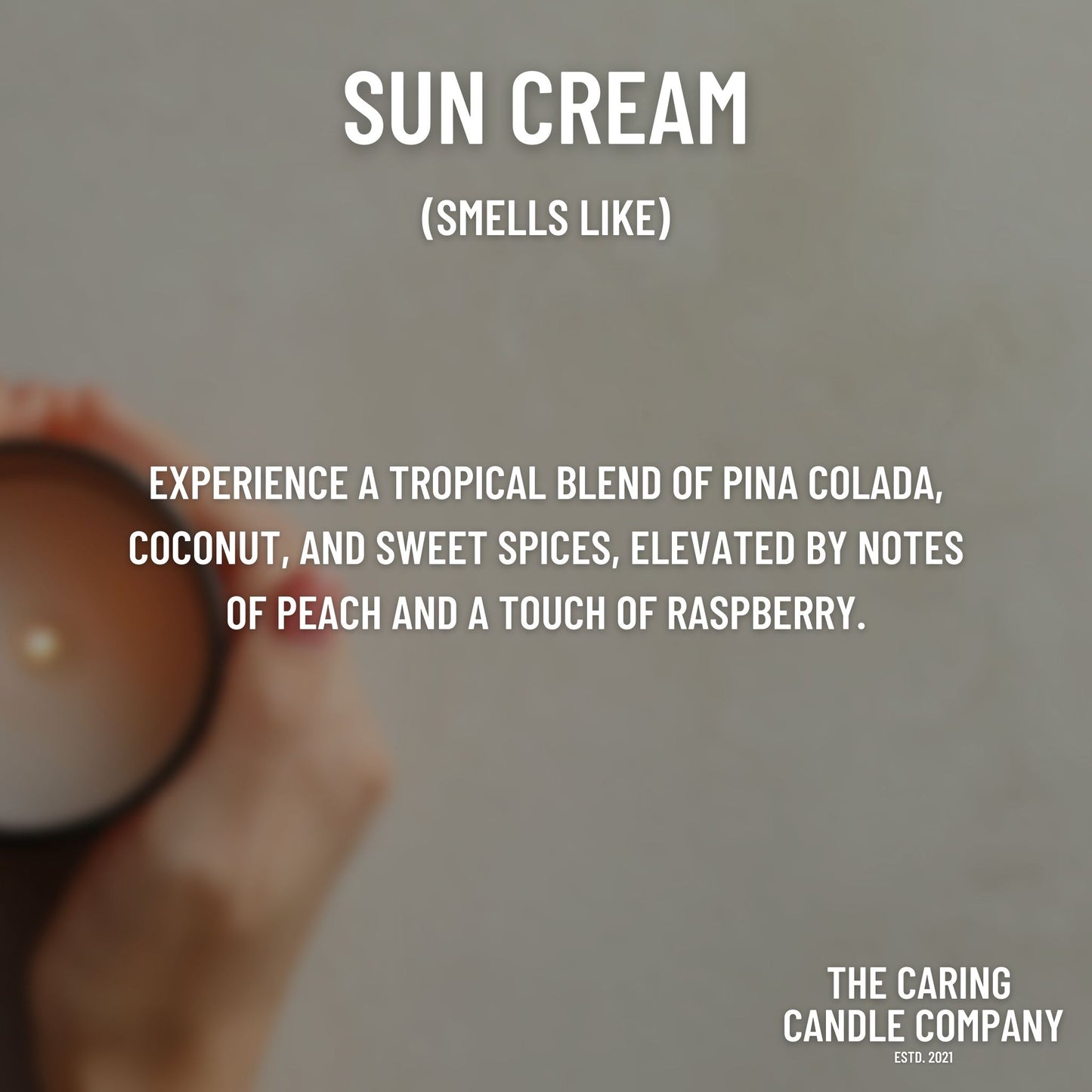 Sun Cream - The Caring Candle Company