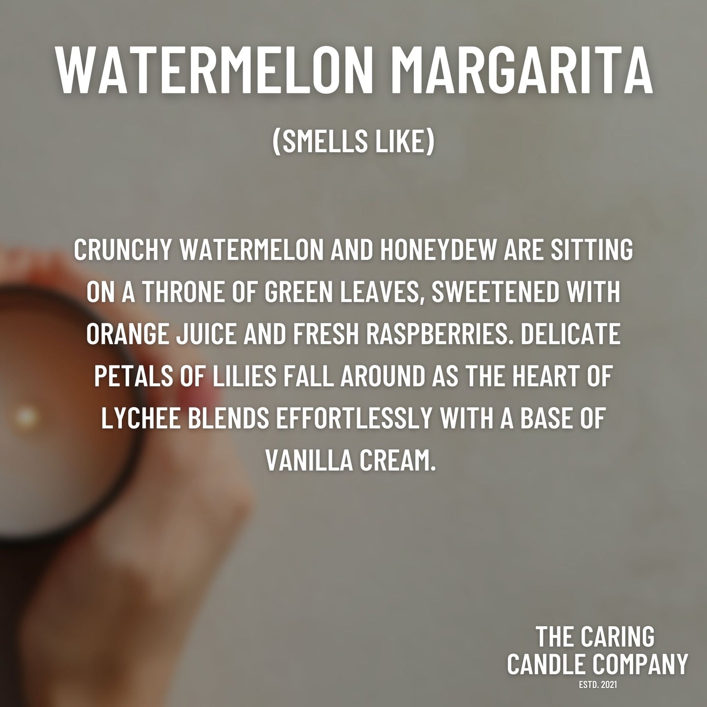 Watermelon Margarita - The Caring Candle Company