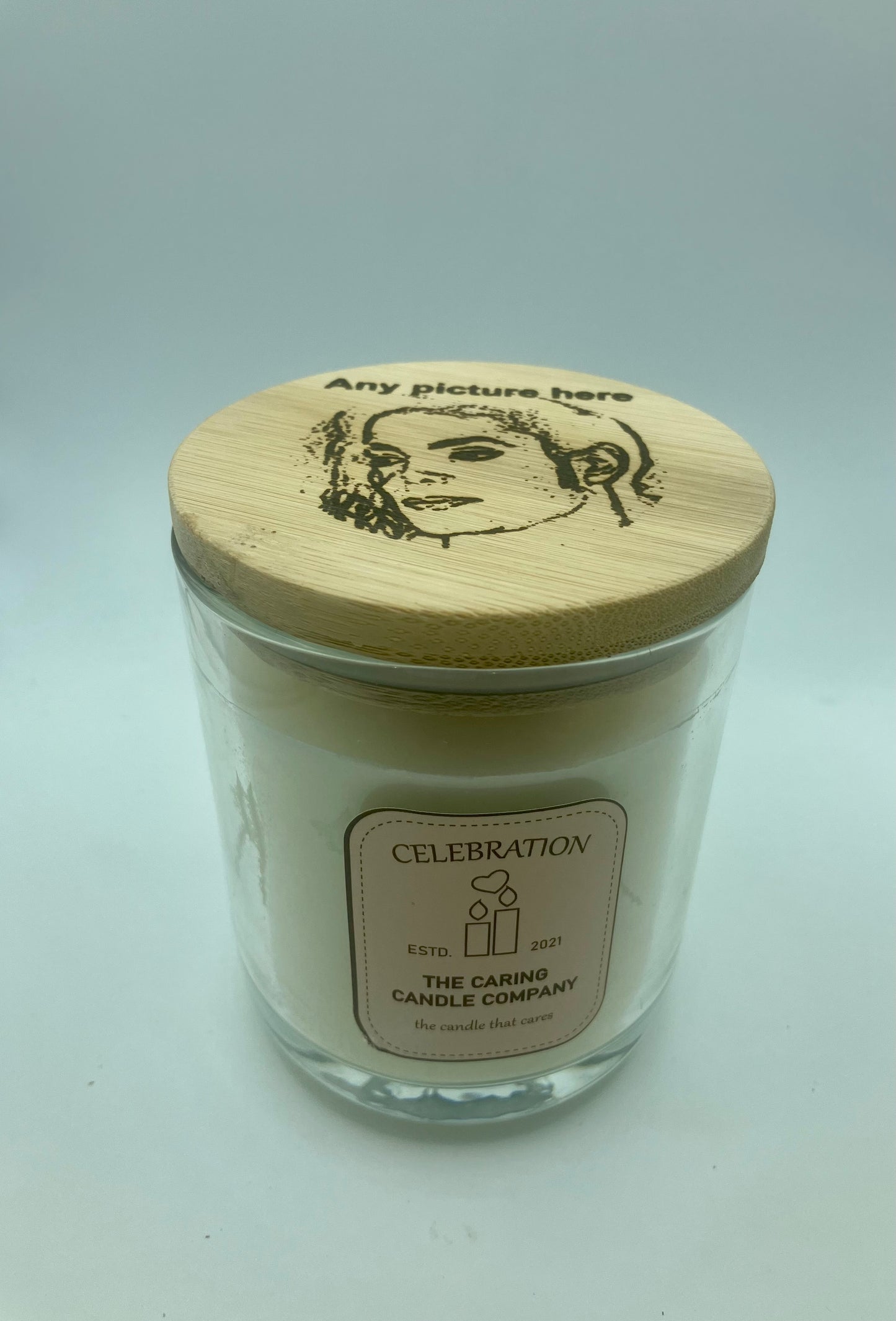 Celebration Bespoke Handmade Personalised Candle